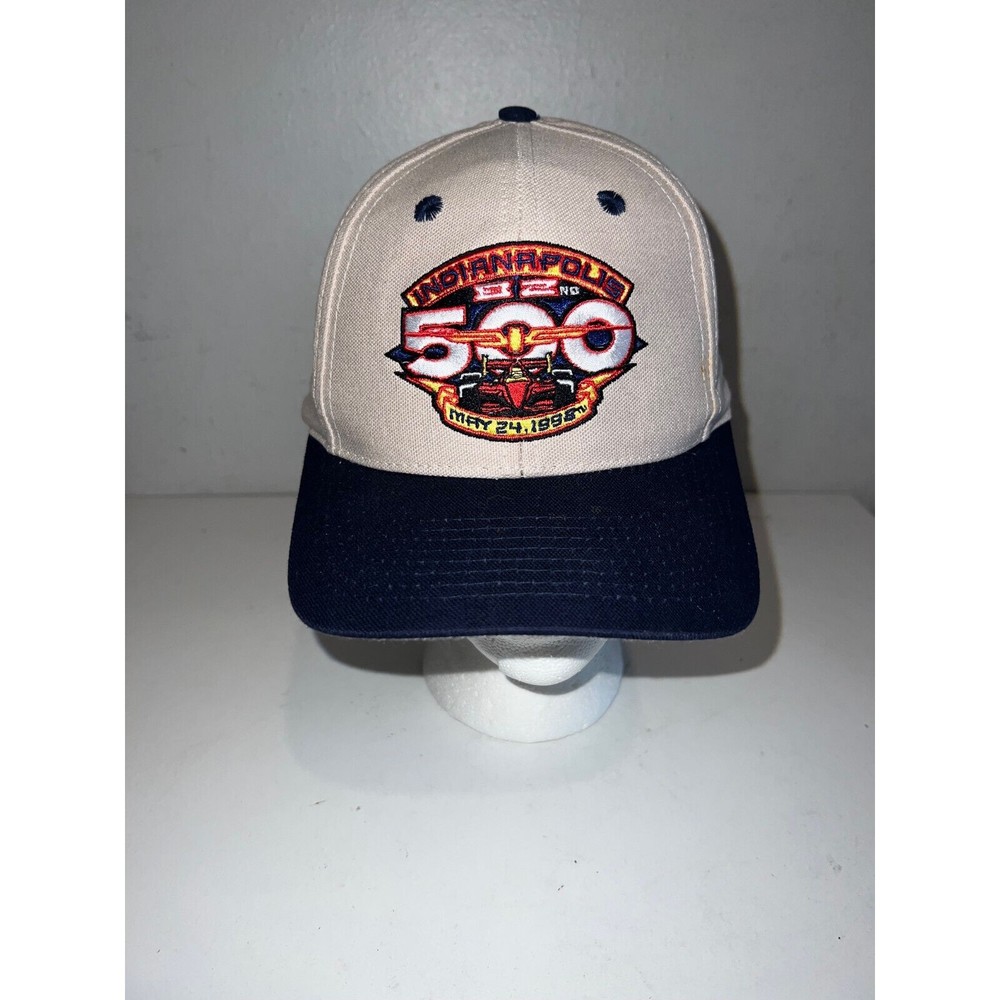 1998 Indianapolis Indy 500 Logo Vintage Strapback Cap Hat